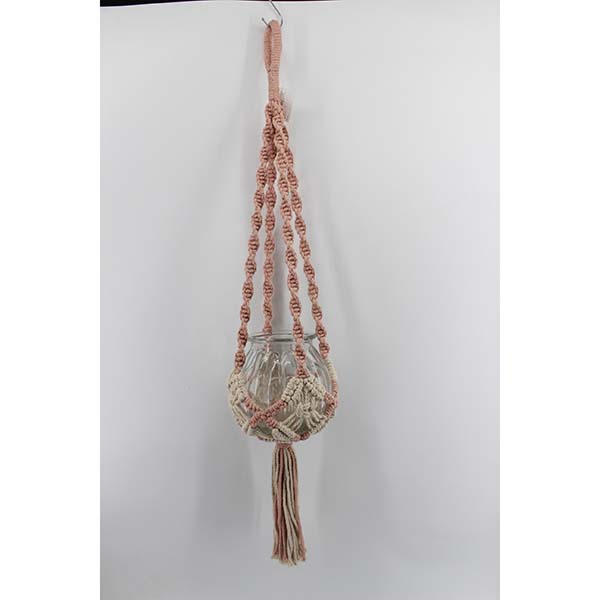 Macrame Plant Hanger 1810829 without the pot