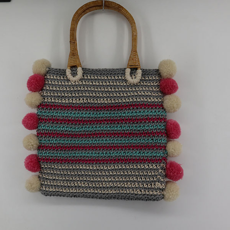 Macramé handbag 190404